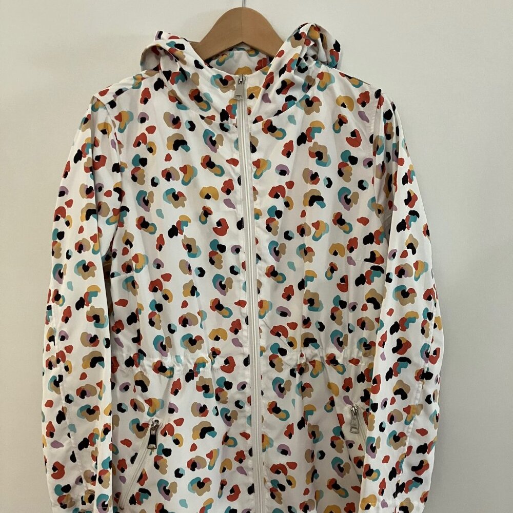 Johnston & Murphy Leopard-Print Anorak, Size: M (10/12)